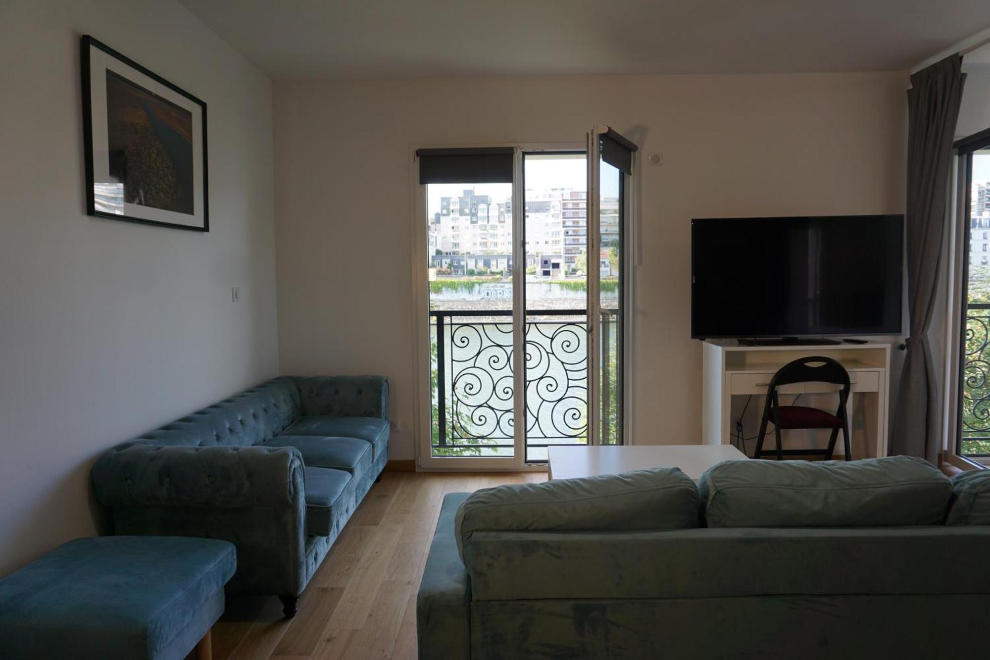 Residences Grande Jatte, Bord De Seine, Suites 52M2 A 97M2, Hopital Americain A 600M Ньой сюр Сен Екстериор снимка