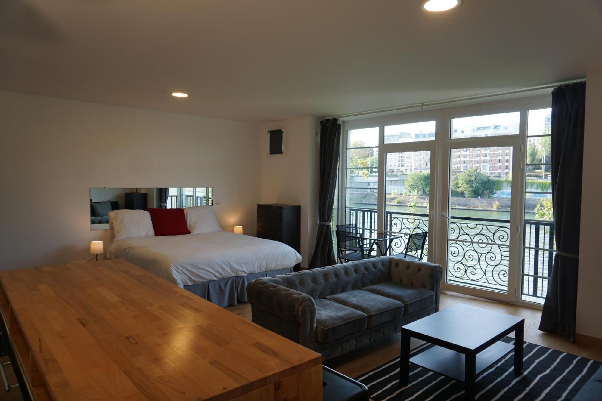 Residences Grande Jatte, Bord De Seine, Suites 52M2 A 97M2, Hopital Americain A 600M Ньой сюр Сен Екстериор снимка