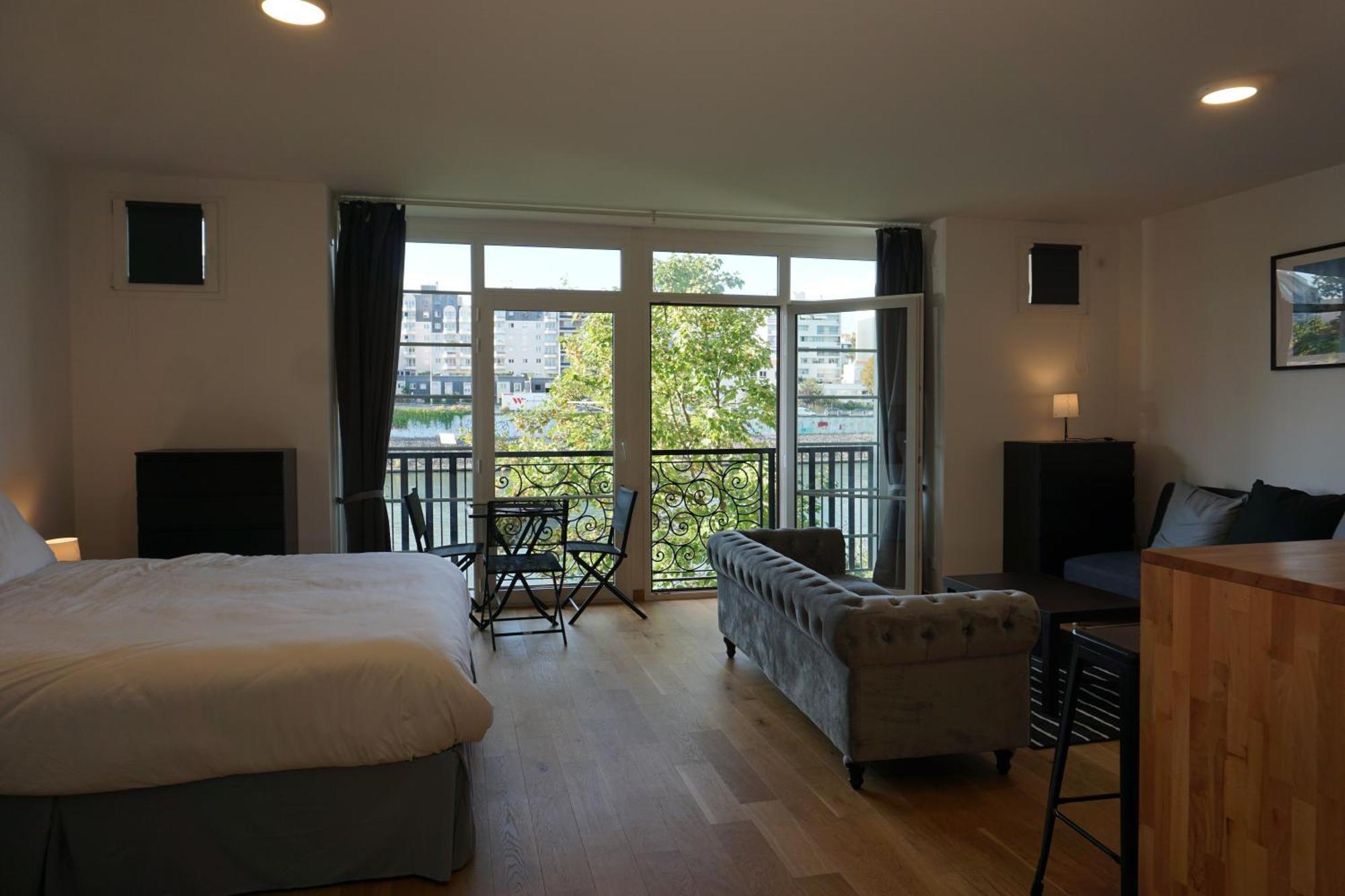 Residences Grande Jatte, Bord De Seine, Suites 52M2 A 97M2, Hopital Americain A 600M Ньой сюр Сен Екстериор снимка