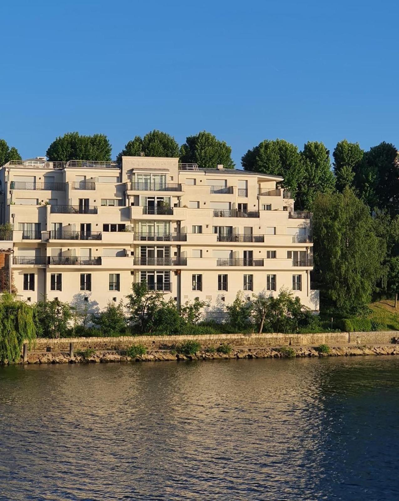 Residences Grande Jatte, Bord De Seine, Suites 52M2 A 97M2, Hopital Americain A 600M Ньой сюр Сен Екстериор снимка